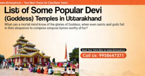 Devi Temples in Uttarakhand