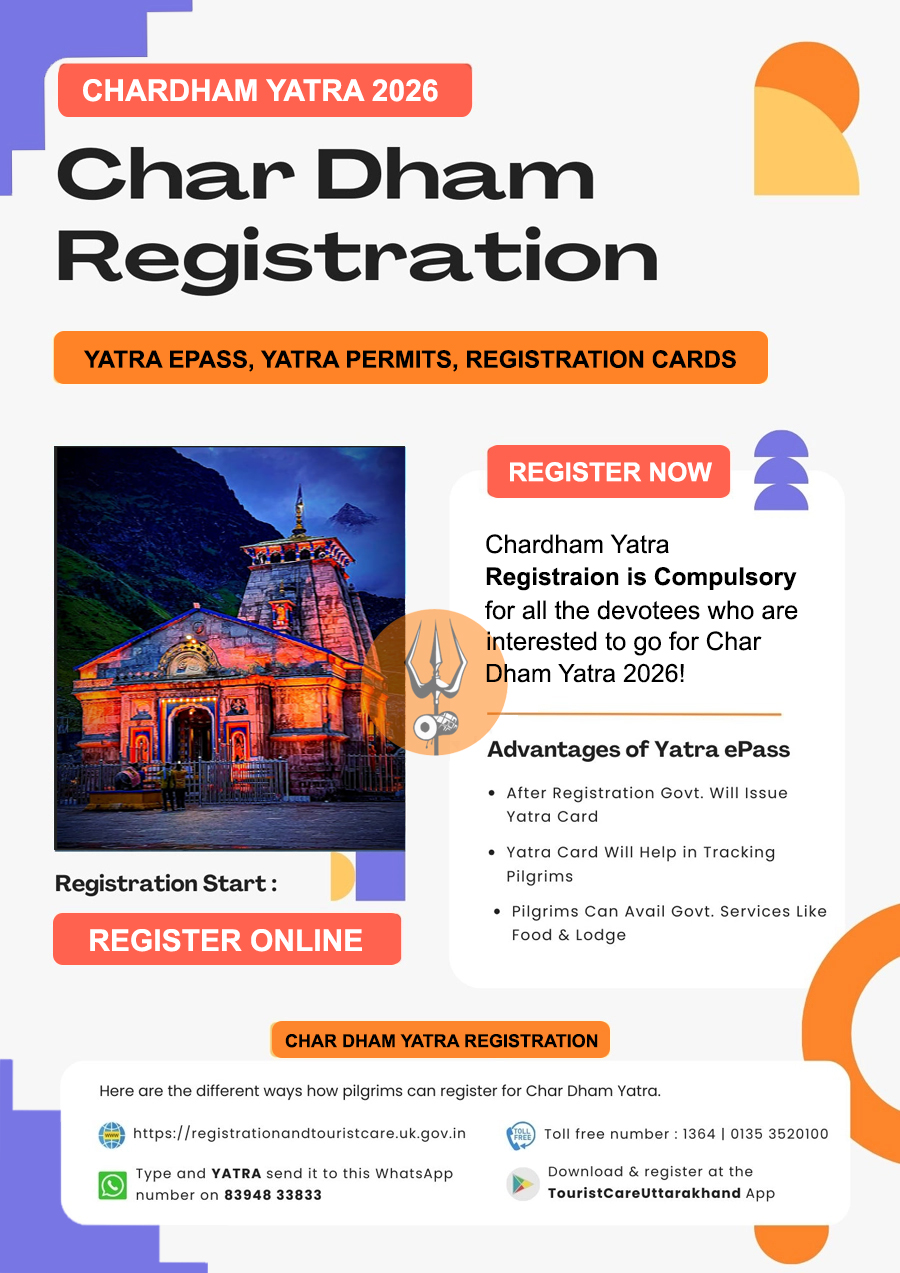 Char Dham Yatra Registration